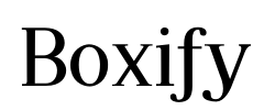 Boxify - logo